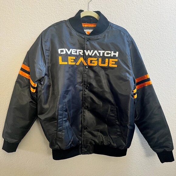 NWOT - Unisex Overwatch League Bomber Jacket - Size L - Picture 1 of 16